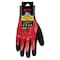 Kinco Polyester/Nitrile, Red/Black, L 1 PR 1896P-L - alternate 2